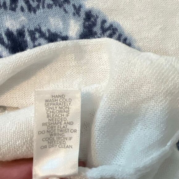 J. Jill Purejill Collection Tie Dye Linen Sweater Small - Picture 7 of 7